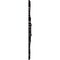 Ekena Millwork Melchor Diamond Ceiling Medallion (Canopies up to 4"), 67 1/4"W x 43 3/8"H x 4"ID x 2"P, Jet Black CM70X43MLBLF - alternate 2